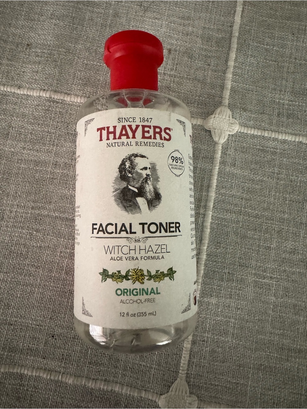 Thayers Original Witch Hazel Facial Toner — Red Cap